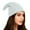 A1#-White, variant on Novelty Curled Tip Santa Elf Beret, Christmas Holiday Party Costume Hat