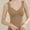 Coffee, variant on Thermal Tank Tops Women Underwear Tops Sleeveless Undershirt for Women Cotton Camisole Warm Base Layer Beige XXL