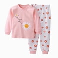 thumbnail image 4 of SPMGOYV Baby Girl Fall Clothes Long Sleeve Graphic Tops + Pants Set Toddler Winter Outfits 2Pcs,3-6 M, 4 of 4