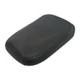 thumbnail image 1 of Cojín de asiento de motocicleta de cuero sintético PU, fácil instalación, repuesto, accesorios profesionales, esponja negra para Nps50, 1 of 7