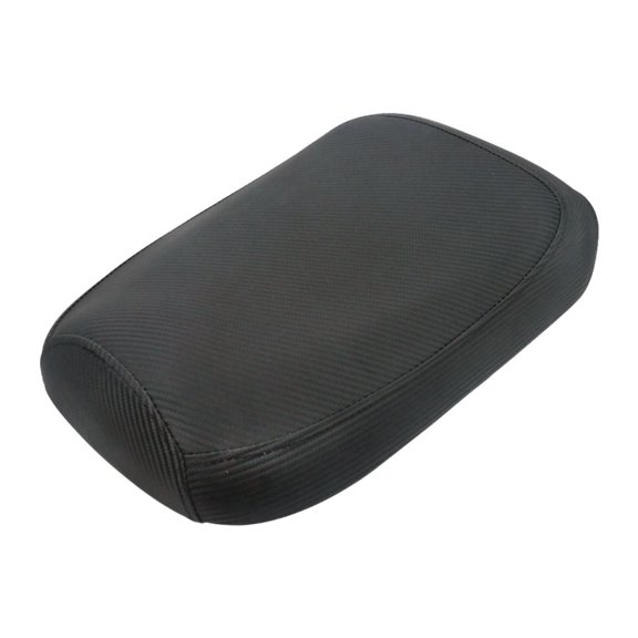 Cojín de asiento de motocicleta de cuero sintético PU, reemplazo directo, resistente, compatible, de rendimiento, color negro, para AF58