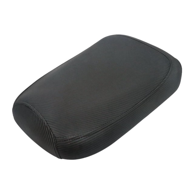 Cojín de asiento de motocicleta de cuero sintético PU, reemplazo directo, resistente, compatible, de rendimiento, color negro, para AF58