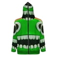 thumbnail image 2 of Garten of Banban Full Zip Hoodies Hooded Long Sleeve Jacket Lightweight Sweatshirt Warm Winter Coats L, 2 of 6