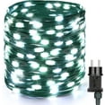 thumbnail image 1 of Christmas Tree String Lights, 22M 200 LED Outdoor Waterproof Fairy Lights 8 Modes with Timer Fairy Lights for Christmas Trees Home Party Garden Birthday, Cool White, 1 of 5