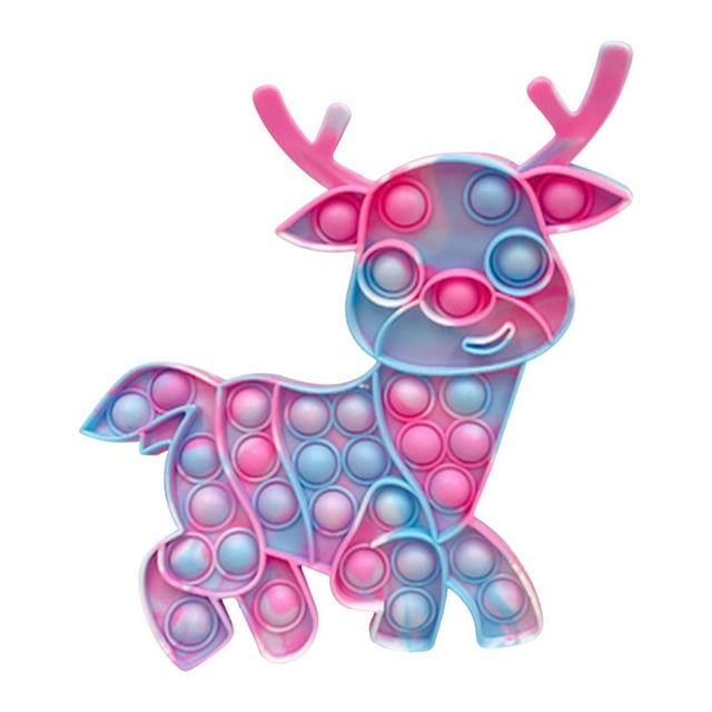 Toy HUOGUO Christmas Desktop Empujar Burbuja Sensorial