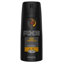 Axe Men Dark Temptation 48H Fresh Deodorant Spray 150ml, Pack of 6 (6x 5.07 oz)