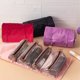 thumbnail image 1 of Bolsa Para Guardar Maquillaje Neceser enrollable de gran capacidad con 4 compartimentos desmontables,organizador de artículos de aseo de viaje para mujer (negro,1 unidad) Rkxzt, 1 of 8