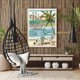 thumbnail image 5 of Cuadros Decorativos Kit de pintura de diamante 5D, imágenes de mosaico de taladro redondo completo de árbol de coco de playa DIY DQrwqpou Nuevos Originales, 5 of 9