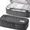 Gray, variant on WEMATE Large Pencil Case with Zipper, Big Capacity, Canvas Pencil Case, Pencil Bag for Student,Black