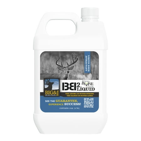 UPC: 0853804007153 | Big & J BB2 Long Range Attractant Liquid  1 gal.
