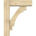 thumbnail image 3 of Ekena Millwork 8"W x 30"D x 38"H Merced Block Rough Sawn Bracket w/ Offset Brace, Douglas Fir, 3 of 25