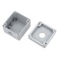 thumbnail image 3 of Caja de control de interruptor de botón pulsador 22mm 1 orificio para botón gris 1pcs, 3 of 3