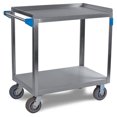 thumbnail image 1 of Carlisle UC7022133 Chariot Utilitaire en Acier Inoxydable à 2 Niveaux avec Capacité de 700 lb, 1 of 1