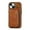 Brown, variant on for iPhone 13 PU Leather Case, Card Slots and Zipper Pocket Kickstand, Classic Protective Shockproof Lightweight Ultra Slim lip Case Finger Ring Wrist Strap for iPhone 13, Brown