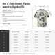 thumbnail image 5 of Balery Animals Driving Police Car Camisa Casual de Manga Corta con Botones para Hombre, Texturizada, Estilo Cubano, para Playa, Verano-Large, 5 of 5