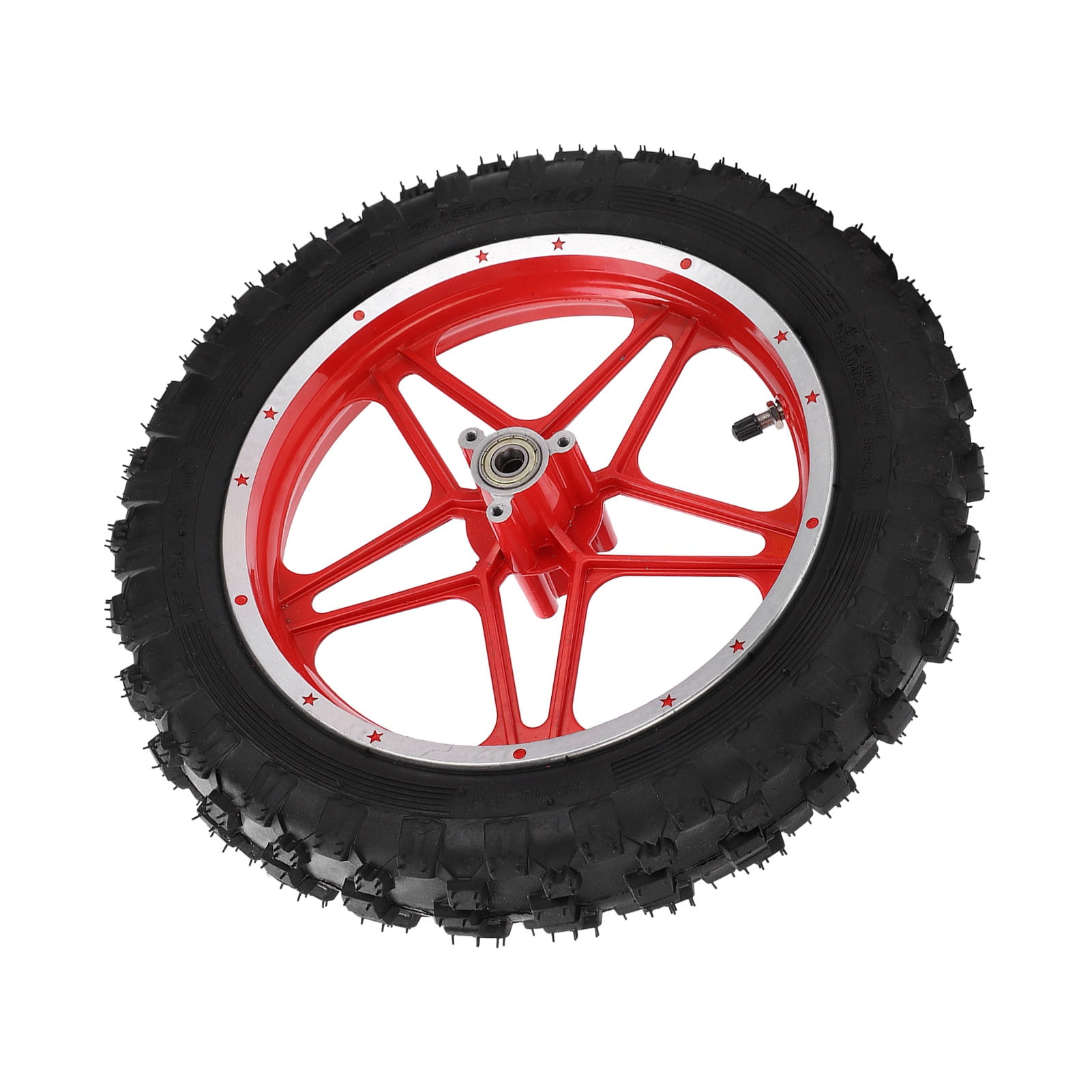 Pocket Bike Tire, Rear Wheel Corrosion Proof Reliable For Red