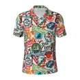 thumbnail image 2 of Daiia Cute Nautical Pattern Men’s Polo Shirts,Solid Deck Shirt,Classic Fit, Breathable Cotton Polo for Casual and Sport Wear-3X-Large, 2 of 7