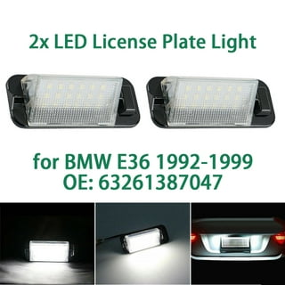 White LED license plate light  Suitable for BMW, 6000k white