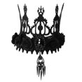 thumbnail image 1 of 1Pc Halloween Party Queen Headdress Crown Headdress Crown Hair Accessories, 1 of 3