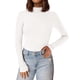 thumbnail image 1 of Remera PRETTYGARDEN 2025 para Mujer Cuello Alto Manga Larga Blanca Talle L, 1 of 8