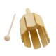 thumbnail image 1 of Tambor agitador de madera, sonda de madera con mazo Montessori, iluminación musical para niños, instrumentos musicales para lecciones de música en, 1 of 9