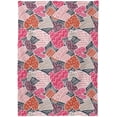 thumbnail image 2 of Coolnut Pink Hearts Fabric Square Tablecloth - Waterproof and Wrinkle-Resistant Table Cloth 60x60 Inch Table Cover for Indoor & Outdoor Dining House Decor, 2 of 7