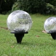 thumbnail image 4 of Ailao Waterproof Solar Crackle Glass Ball Light Ground Spike Lamp For Garden Yard Pathway Landscape Decor,Spike Lamp,Underground Light, 4 of 11