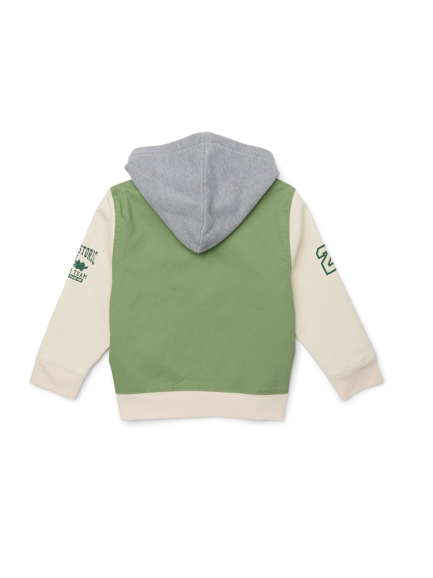 Wonder Nation Little Boy Long Sleeve Bomber Jacket, Sizes 4-10