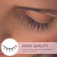 thumbnail image 3 of Houderco 5Pares Pestañas Postizas Negras Para Maquillaje Con Apariencia Natural Y Uso Cómodo, 3 of 8