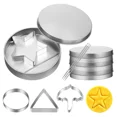 thumbnail image 2 of Squid game cookie pan honeycomb korean steel toy for kids black, 2 of 5