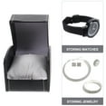 thumbnail image 6 of Masteelf  2 Pcs Watch Cases for Men Wristwatches Display Box Travel Elegant, 6 of 8