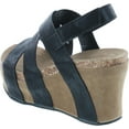 thumbnail image 3 of Pierre Dumas Women's Hester-5 Vegan Leather Strappy Wedge Sandals, 3 of 7