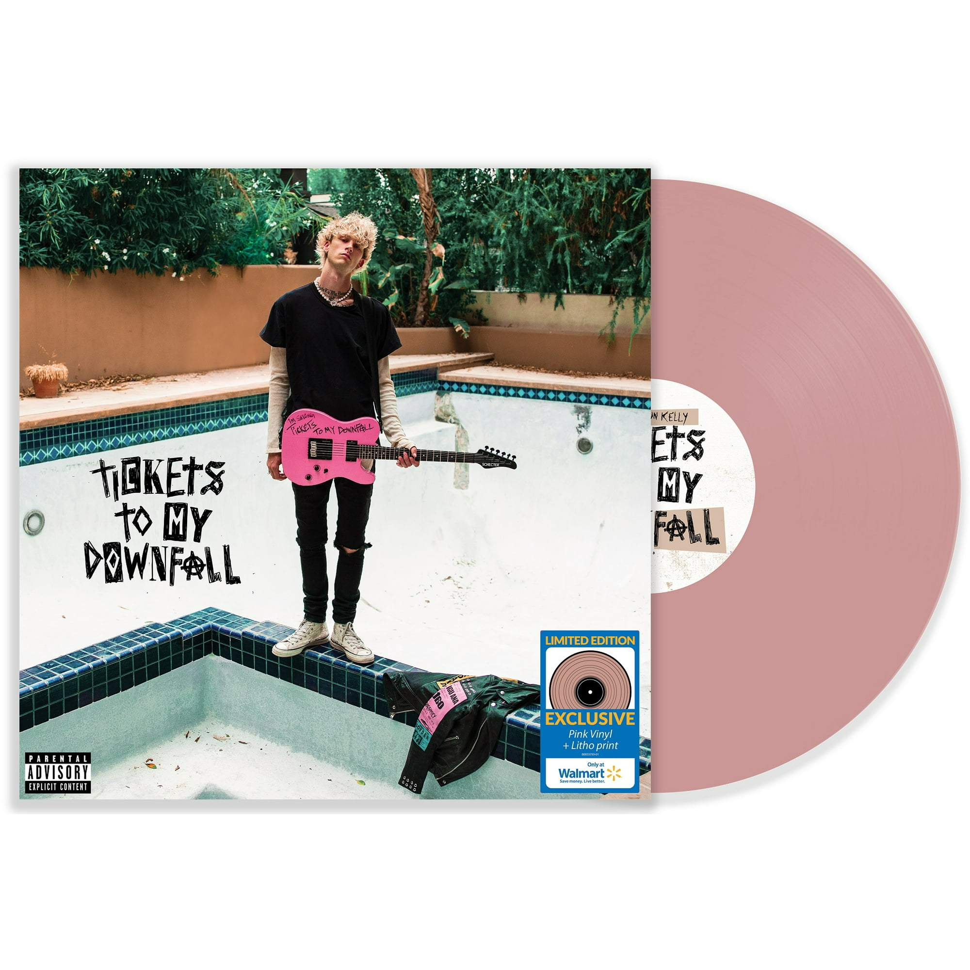 Interscope Records Machine Gun Kelly – Tickets To My Downfall (Walmart Exclusive) – Vinyl [Exclusive]