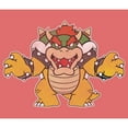thumbnail image 2 of Boy's Nintendo Koopa King Bowser  Performance Graphic Tee Red Heather Medium, 2 of 4