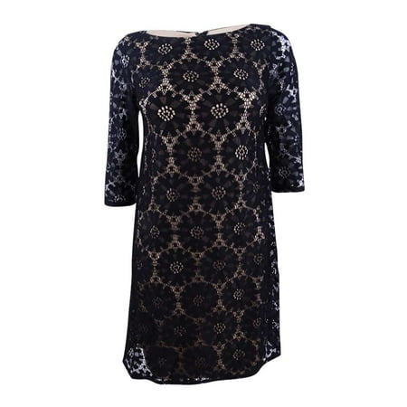 UPC 689886759211 product image for Jessica Howard Illusion-Sleeve Lace Sheath Dress | upcitemdb.com