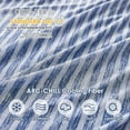 thumbnail image 5 of VK·LIVING 90"x 108" Cooling Blanket for Hot Sleepers Q-Max >0.5 Arc-Chill Breathable Blankets for Night Sweats, Lightweight Double Sides, Blue, 5 of 8