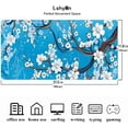 thumbnail image 2 of Flower Large Mouse Pad 31.5x11.8 Inches Fantastic Cartoon Lake Plant Branches Cherry Blossoms Pattern Printed Game Mouse Pad for Gaming Home Office BDXTMN218, 2 of 6