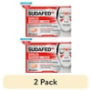 (2 pack) Sudafed PE Sinus Pressure + Pain Relief Decongestant Tablets, 24 Count