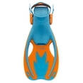 thumbnail image 3 of Aletas infantiles Cressi Rocks azul y naranja L/XL ajustables, 3 of 6