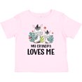 thumbnail image 3 of Inktastic Zebra My Grandpa Loves Me Boys or Girls Baby T-Shirt, 3 of 5