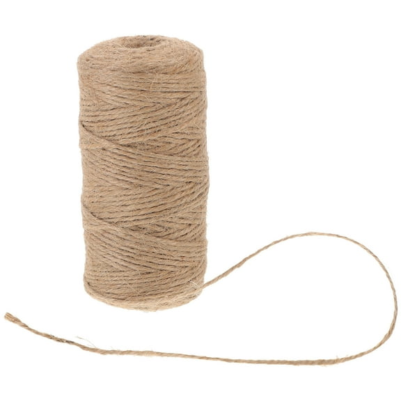 TEHAUX 1 Roll of Jute Twine Garden Twine Heavy Duty Twine Jute Twine for Crafts Natural Twine Garden Twine