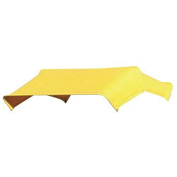 3-Bow Tractor Canopy Replacement Cover 48" 10 oz. Duck Canvas - Yellow