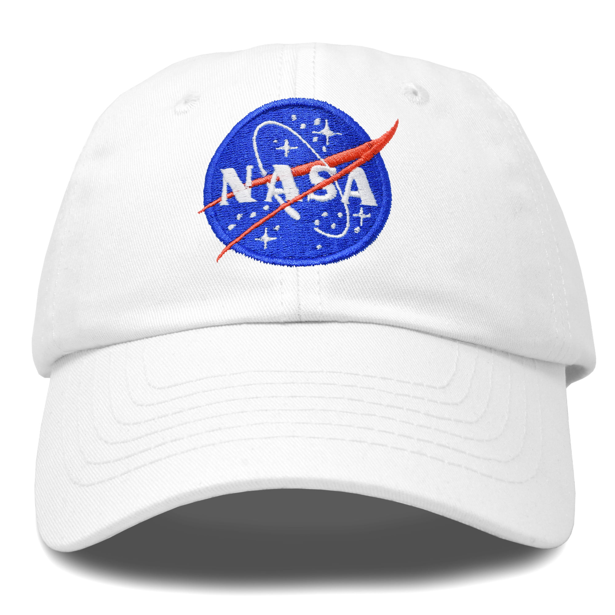 Nasa Worm Insignia Logo Hat Space Exploration Embroidered Hat 4 Colors
