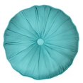 thumbnail image 1 of American Heritage Textiles 53615 Patch de 16 Po en Forme de Riptide Oreiller Décoratif Rond&44; Aqua, 1 of 5