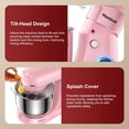 thumbnail image 4 of Honinst Stand Mixer, 4 QT 10+P Speeds with Tilt-Head Electric Mixer, 3-In-1 Kitchen Mixer with Dough Hook, Whisk, Beater, Bowl for Baking, Cake and Most Home Cooks, 4 of 8