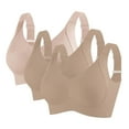 thumbnail image 2 of Bvxeep 3PC Women's Sports Wireless Bra-Everyday, 2 of 9