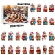 thumbnail image 5 of Juego De Adornos Navideños 2D Para El Hogar Juego De Calendario De Adviento De Navidad 2025 Juego De Adornos Navideños 2D Para El Árbol De Navidad (24 Unidades) C, 5 of 6