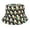 Black1, variant on Irish Flag Clover Print Bucket Hat With Green White And Orange Shamrock Pattern Lightweight Adjustable St. Patrick'S Day Festival Party Hats