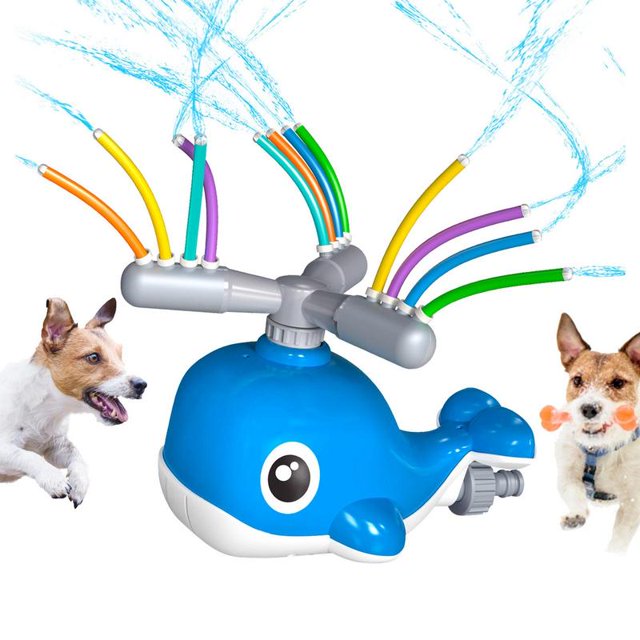 Aspersor de agua para niños, Aspersor para niños para juegos de jardín, Spinning