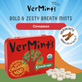 Organic Breath Mints by VerMints, Cinnamon Flavor, All Natural